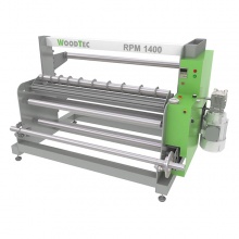 картинка Станок для резки рулонных материалов с перемоткой WoodTec RPM 1400 от компании Нова Механика